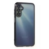 Newface Samsung Galaxy A35 5G Kılıf Razer Lensli Silikon - Mor