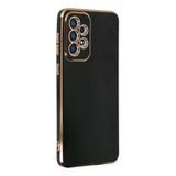 Newface Samsung Galaxy A73 5G Volet Silikon Siyah Cep Telefonu Kılıfı