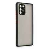 Newface Samsung Galaxy A91 S10 Lite Montreal Silikon Kapak Siyah Cep Telefonu Kılıfı