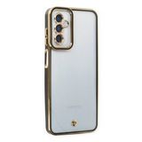 Newface Samsung Galaxy M23 Kılıf Liva Lens Silikon - Siyah
