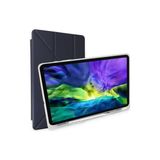 Newface Samsung Galaxy P610 Tab S6 Lite 10.4 Kılıf Kalemlikli Mars Tablet Kılıfı - Lacivert