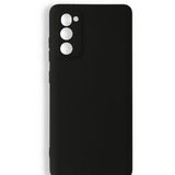 Newface Samsung Galaxy S20 Fe Kılıf Nano Içi Kadife Silikon Siyah