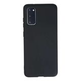 Newface Samsung Galaxy S20 Nano İçi Kadife Silikon - Lacivert Kılıf