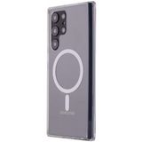 Newface Samsung Galaxy S22 Ultra Magneticsafe Şeffaf Silikon - Şeffaf Kılıf