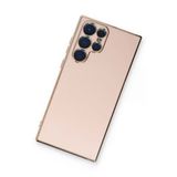 Newface Samsung Galaxy S22 Ultra Volet Silikon - Pembe Kılıf