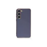 Newface Samsung Galaxy S23 Plus Kılıf Volet Silikon - Mavi