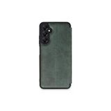 Newface Samsung Galaxy S24 Fe Kılıf Flip Cover - Koyu Yeşil
