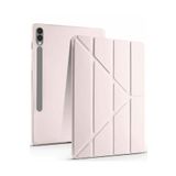 Newface Samsung Galaxy X510 Tab S9 Fe 11 Kılıf Kalemlikli Mars Tablet Kılıfı - Rose Gold