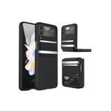 Newface Samsung Galaxy Z Flip 3 Belt Flip Kapak Siyah Cep Telefonu Kılıfı