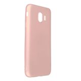 Newface Samsung İle Uyumlu Galaxy J4 Kılıf First Silikon - Rose Gold