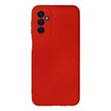 Newface Samsung İle Uyumlu Galaxy M23 Kılıf Nano içi Kadife Silikon - Kırmızı