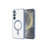 Newface Samsung İle Uyumlu Galaxy S23 Plus Kılıf Kross Magneticsafe Kapak - Sierra Blue