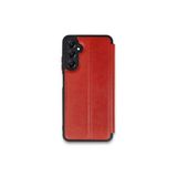Newface Samsung İle Uyumlu Galaxy S24 FE Kılıf Flip Cover - Kırmızı