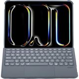 Newface T5504D Ipad Pro 11 (2024) Kılıf Palermo Ledli Klavyeli Standlı Tablet Kılıfı - Siyah Sptgl