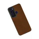 Newface Tecno Pova Neo Kılıf Loop Deri Silikon - Kahverengi