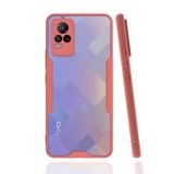 Newface Vivo V21E Platin Silikon Pembe Cep Telefonu Kılıfı