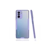 Newface Xiaomi İle Uyumlu Poco F3 Kılıf Platin Silikon - Lila