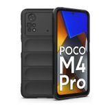 Newface Xiaomi İle Uyumlu Poco M4 Pro 4G Kılıf Optimum Silikon - Siyah