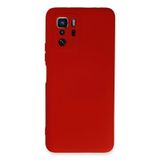 Newface Xiaomi İle Uyumlu Poco X3 GT Kılıf Nano içi Kadife Silikon - Kırmızı
