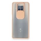 Newface Xiaomi Mi 10t Lite Kılıf Palm Buzlu Kamera Sürgülü Silikon - Pembe