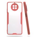 Newface Xiaomi Mi 10T Lite Platin Silikon Pembe Cep Telefonu Kılıfı