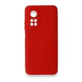 Newface Xiaomi Mi 10T Nano İçi Kadife Silikon Kırmızı Cep Telefonu Kılıfı