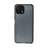 Newface Xiaomi Mİ 11 Lite Miami Şeffaf Silikon Siyah Kılıf