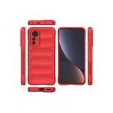 Newface Xiaomi Mi 12 Lite Optimum Silikon Kırmızı Cep Telefonu Kılıfı