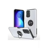 Newface Xiaomi Poco F3 Elit Yüzüklü Kapak Gümüş Cep Telefonu Kılıfı