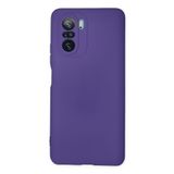 Newface Xiaomi Poco F3 Kılıf Nano içi Kadife Silikon - Mor
