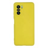 Newface Xiaomi Poco F3 Kılıf Nano İçi Kadife Silikon - Sarı