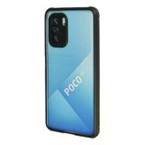 Newface Xiaomi Poco F3 Miami Şeffaf Silikon Siyah Cep Telefonu Kılıfı