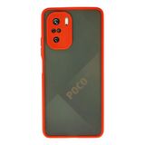Newface Xiaomi Poco F3 Montreal Silikon Kapak Kırmızı Cep Telefonu Kılıfı