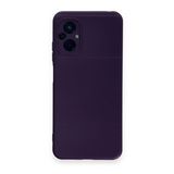 Newface Xiaomi Poco M5 Nano İçi Kadife Silikon Mor Cep Telefonu Kılıfı