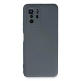Newface Xiaomi Poco X3 Gt Kılıf Nano İçi Kadife Silikon - Gri