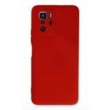 Newface Xiaomi Poco X3 GT Kılıf Nano içi Kadife Silikon - Kırmızı