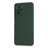 Newface Xiaomi Poco X3 GT Kılıf Nano içi Kadife Silikon - Koyu Yeşil