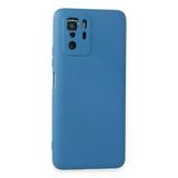 Newface Xiaomi Poco X3 GT Kılıf Nano içi Kadife Silikon - Mavi