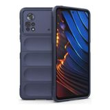 Newface Xiaomi Poco X4 Pro 5G Optimum Silikon Lacivert Cep Telefonu Kılıfı
