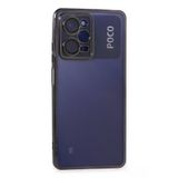 Newface Xiaomi Poco X5 Pro 5G Kılıf Razer Lensli Silikon - Mor