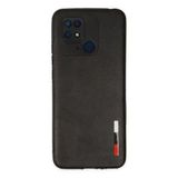 Newface Xiaomi Redmi 10C Kılıf Loop Deri Silikon - Siyah