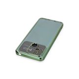 Newface Xiaomi Redmi 10C Razer Lensli Silikon Yeşil Cep Telefonu Kılıfı