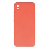 Newface Xiaomi Redmi 9A Nano İçi Kadife Silikon Turuncu Cep Telefonu Kılıfı