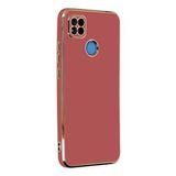 Newface Xiaomi Redmi 9C Kırmızı Volet Silikon Kılıf