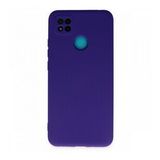 Newface Xiaomi Redmi 9C Nano İçi Kadife Silikon Mor Cep Telefonu Kılıfı