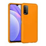 Newface Xiaomi Redmi 9T Nano İçi Kadife Silikon Turuncu Cep Telefonu Kılıfı