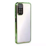 Newface Xiaomi Redmi Note 11 Razer Lensli Silikon Yeşil Cep Telefonu Kılıfı