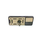 Newface Xiaomi Redmi Note 12 5G Kılıf Pars Lens Yüzüklü Silikon - Gold