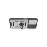 Newface Xiaomi Redmi Note 12 5G Kılıf Pars Lens Yüzüklü Silikon - Gümüş