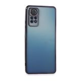 NewFace Xiaomi Redmi Note 12 Pro / 11 Pro 4G ile Uyumlu Razer Lens Çerçeveli Silikon Kılıf, Mor